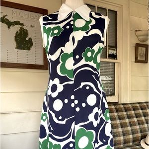 Vintage 60s mod gogo mini dress